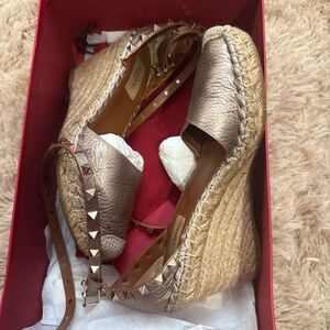 Valentino wedge sandal